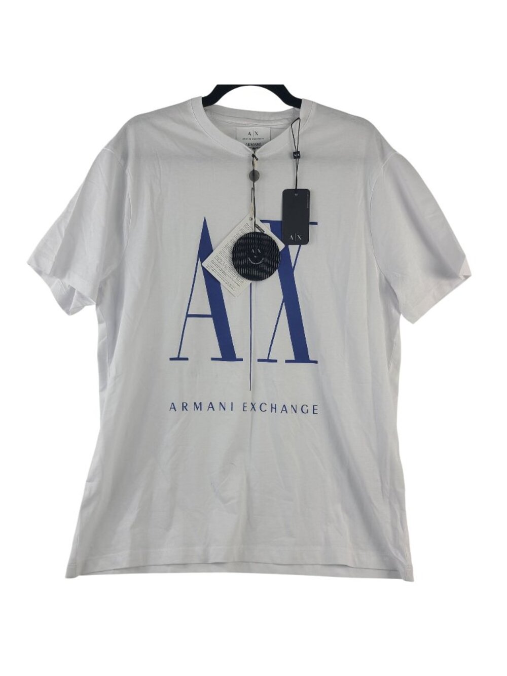NEW Armani Exchange Men's White Logo T-Shirt Size L